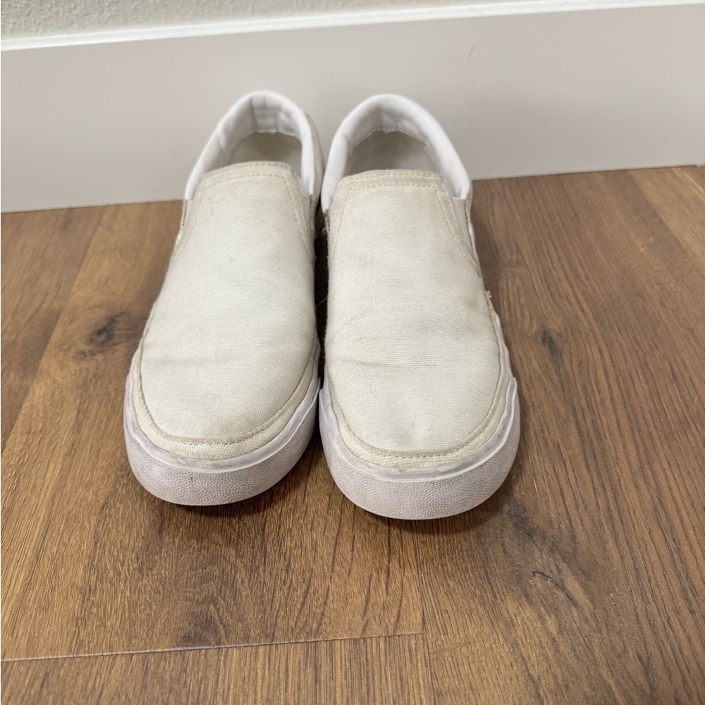 Nike White Slip-On Sneakers